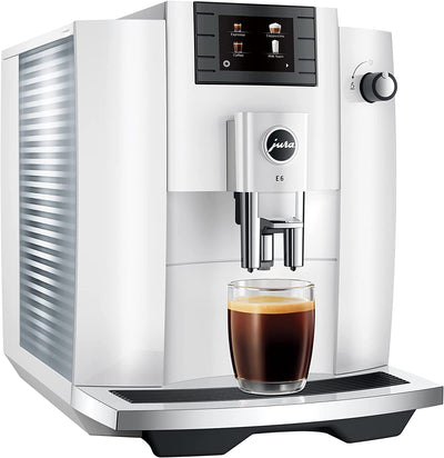 Jura E6 Piano White Automatic Coffee Machine 15559