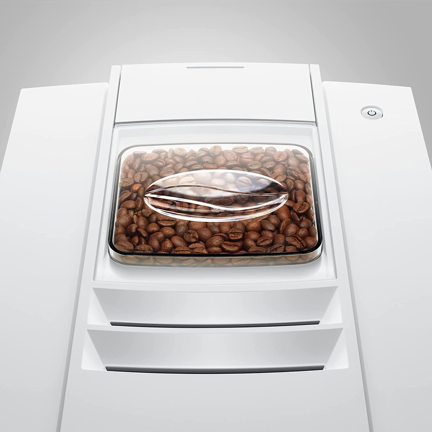 Jura E4 Piano White Automatic Coffee Machine