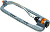 Melnor XT Metal Turbo Oscillating Sprinkler; Waters up to 4000 sq. ft., Model:XT360M
