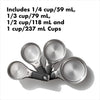 OXO Good Grips 8 Piece Stainless Steel Measuring Cups and Spoons Set 11180500