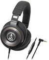Audio-Technica ATH-WS1100iS Solid Bass Over-Ear Headphones with In-Line Microphone & Control