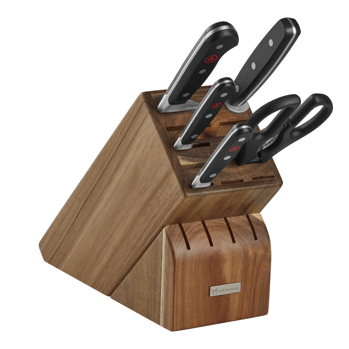 WUSTHOF Classic 6-Piece Starter Knife Block Set 1090170606
