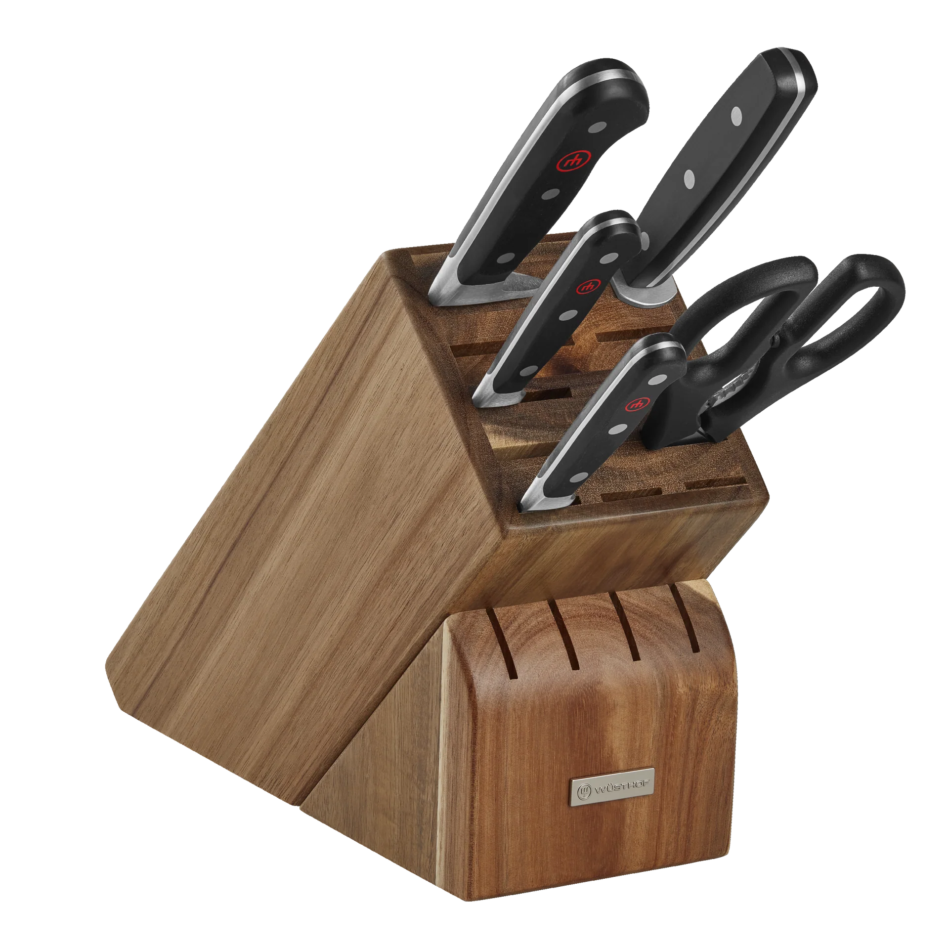 WUSTHOF Classic 6-Piece Starter Knife Block Set 1090170606