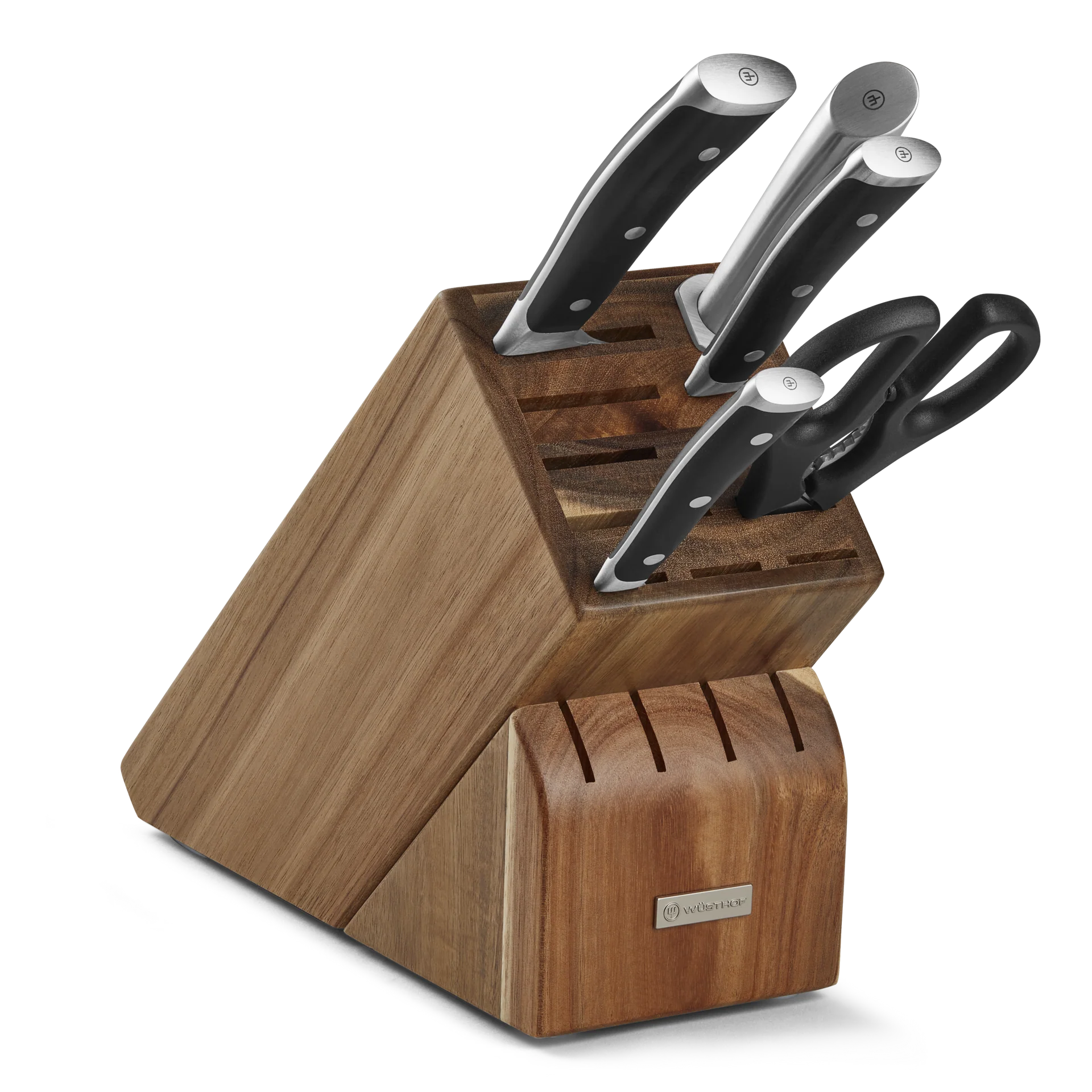 WUSTHOF Classic Ikon 6-Piece Starter Knife Block Set 1090370604