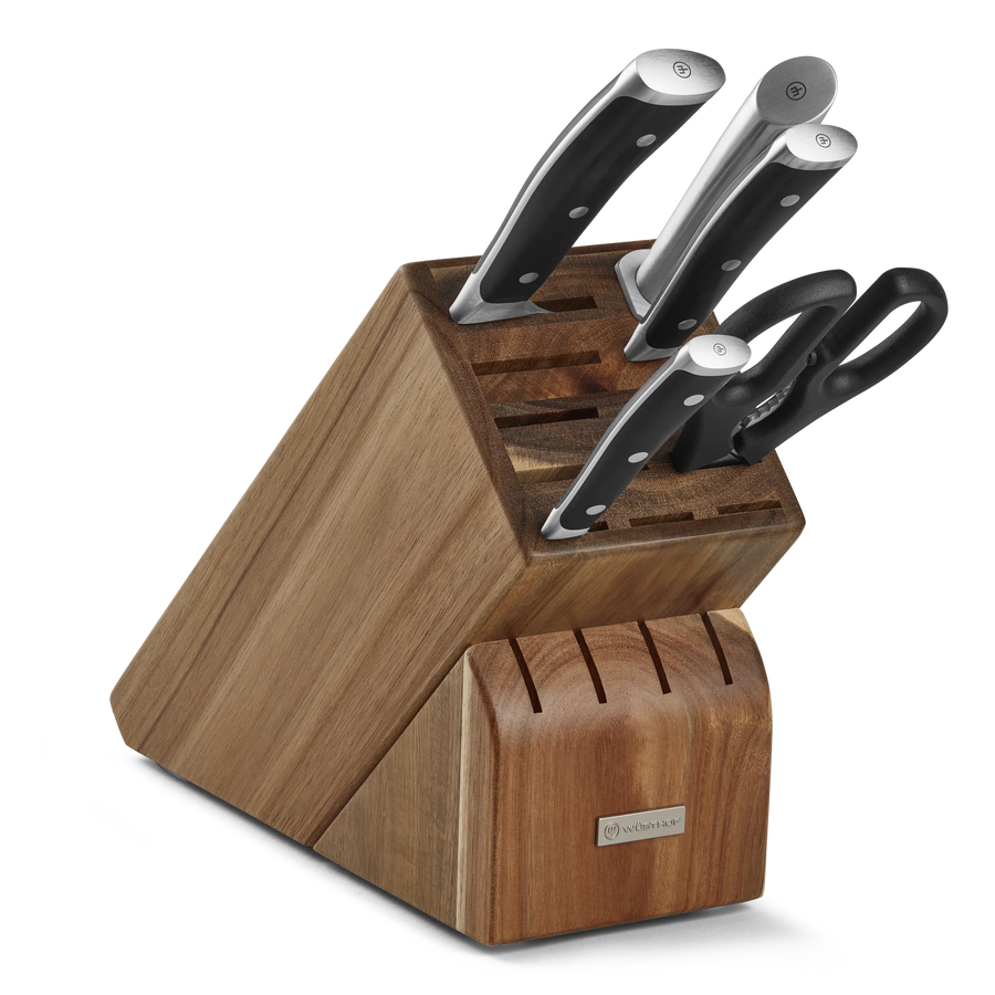 WUSTHOF Classic Ikon 6-Piece Starter Knife Block Set 1090370604