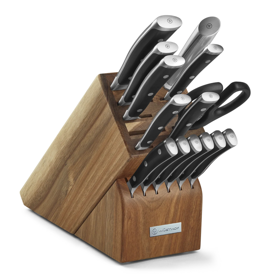 WUSTHOF Classic Ikon 15-Piece Knife Block Set 1090371501