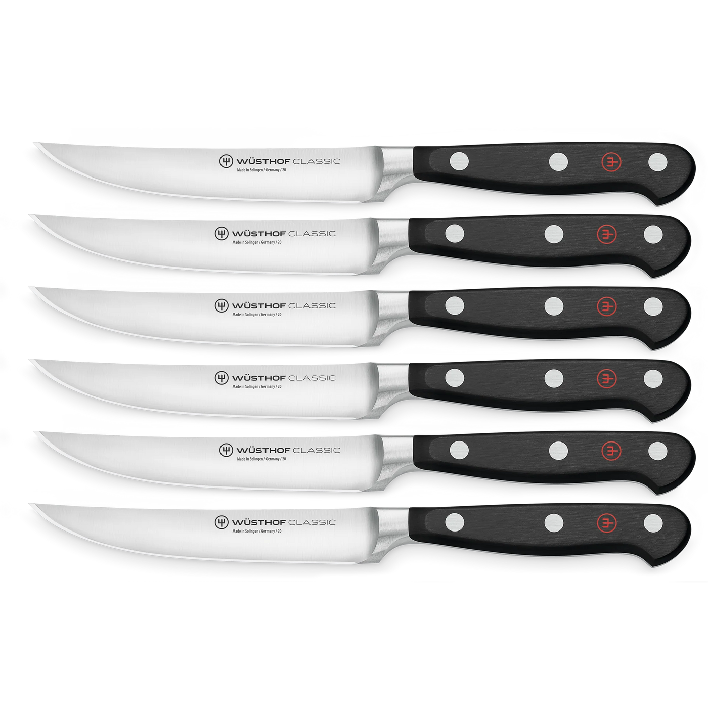WUSTHOF Classic 6-Piece Steak Knife Set 1120160601