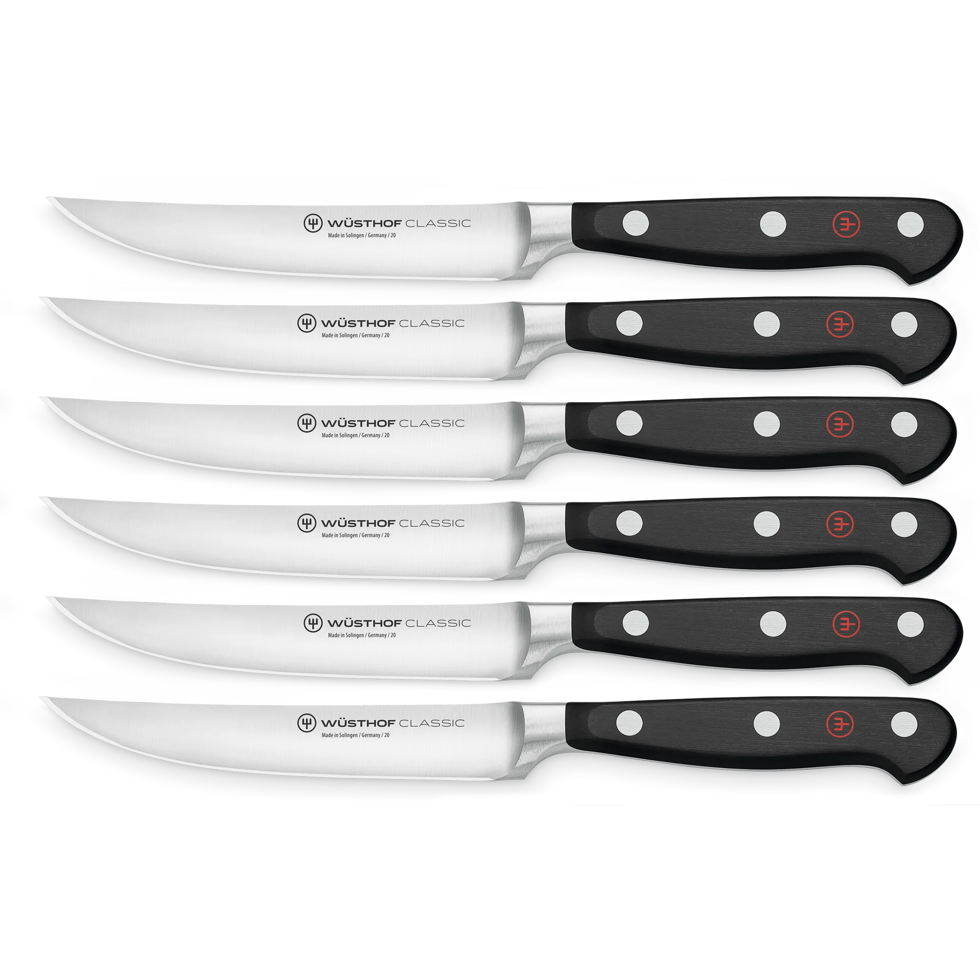 WUSTHOF Classic 6-Piece Steak Knife Set 1120160601