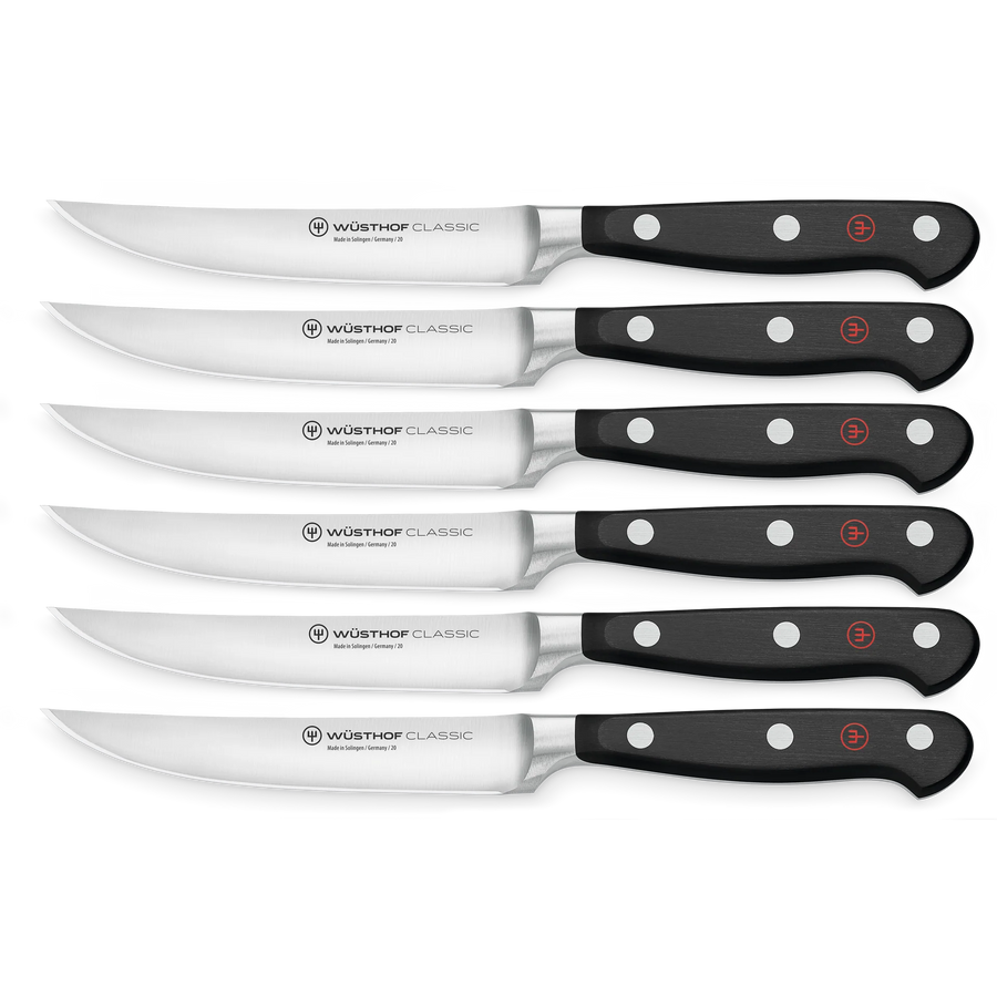 WUSTHOF Classic 6-Piece Steak Knife Set 1120160601