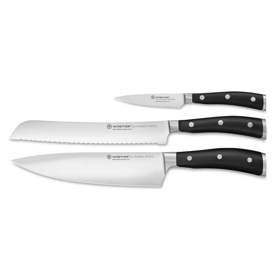 WUSTHOF Classic Ikon 3-Piece Knife Set 1120360303