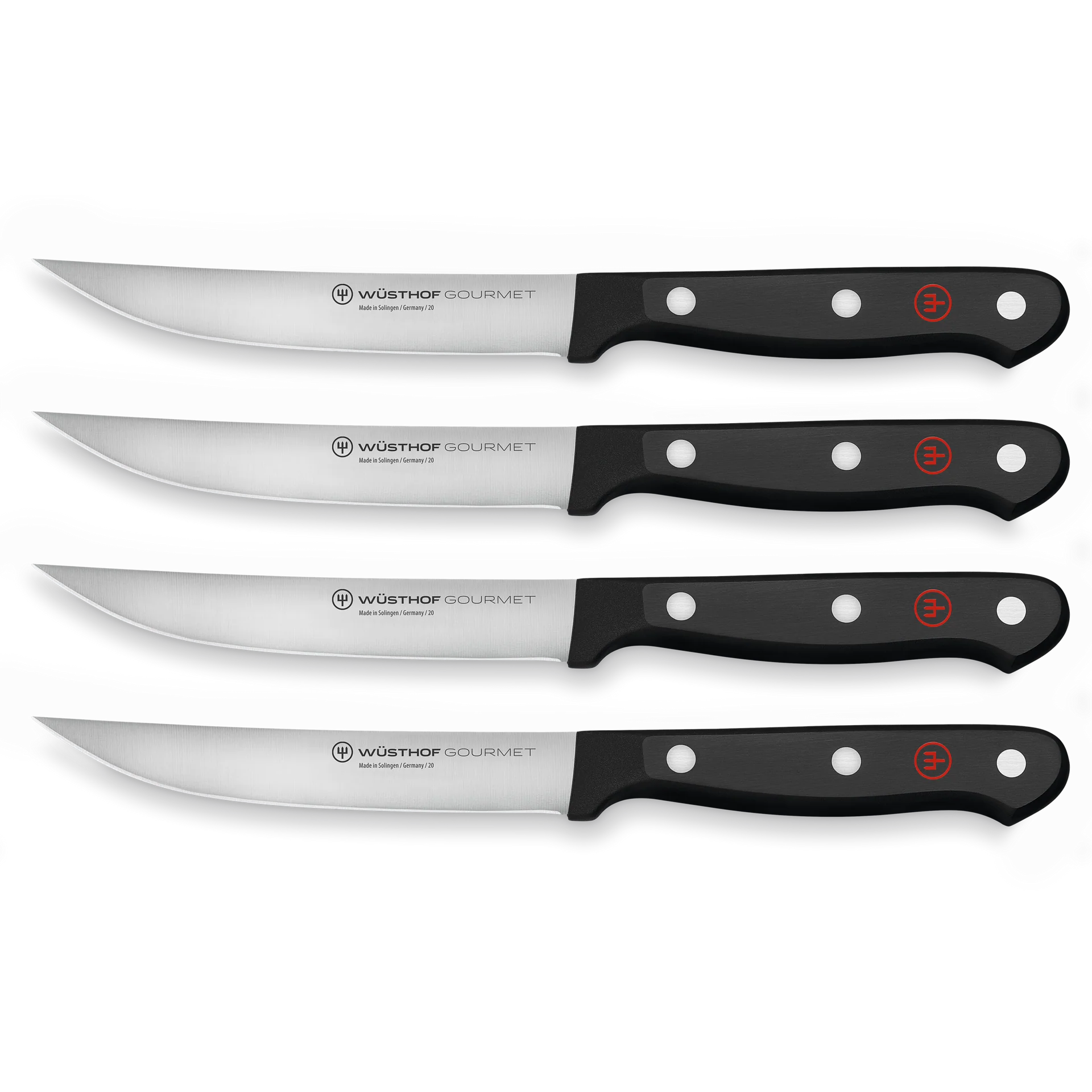 WUSTHOF Gourmet 4-Piece Steak Knife Set 1125060403