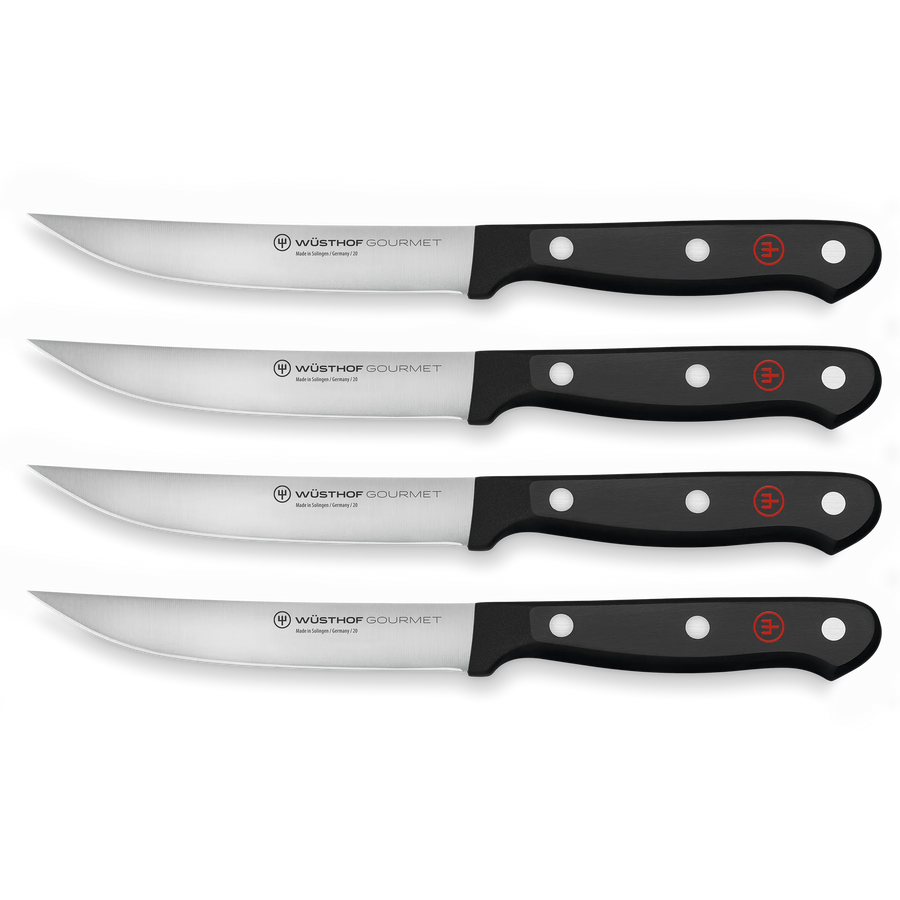 WUSTHOF Gourmet 4-Piece Steak Knife Set 1125060403