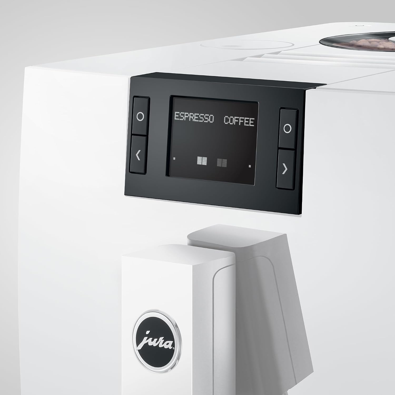 Jura C3 Automatic Coffee Machine Piano White 15780