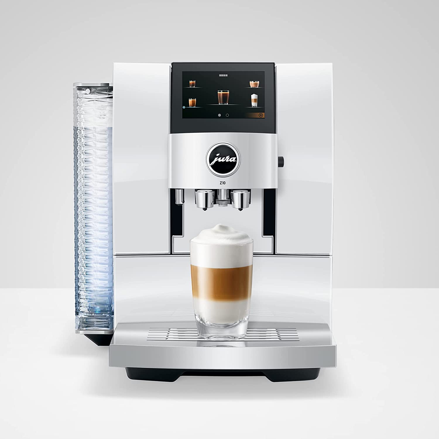 Jura Z10 Diamond White automatic coffee machine 15636