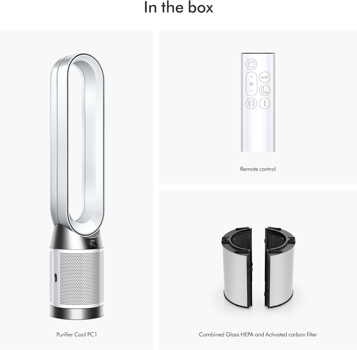 Dyson Purifier Cool PC1 bladeless (White) Tower Fan
