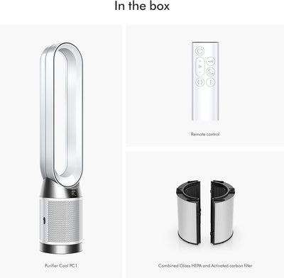 Dyson Purifier Cool PC1 bladeless (White) Tower Fan