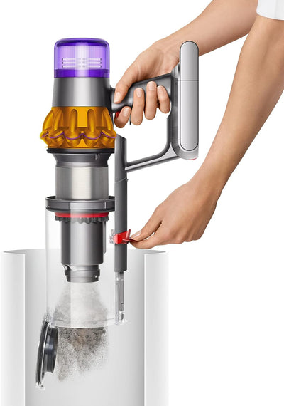 Dyson V15 Detect Cordless Vacuum Cleaner, Yellow/Nickel