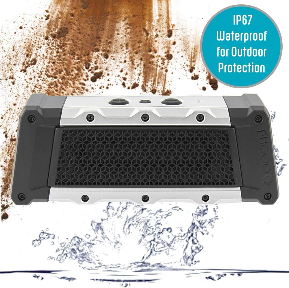 Fugoo Tough 2.0 - Portable Bluetooth Speaker Waterproof Outdoor / Indoor
