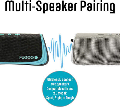 FUGOO Sport - Portable Rugged Bluetooth Wireless Speaker Waterproof