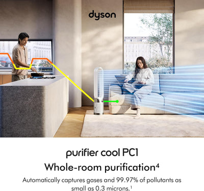 Dyson Purifier Cool PC1 bladeless (White) Tower Fan