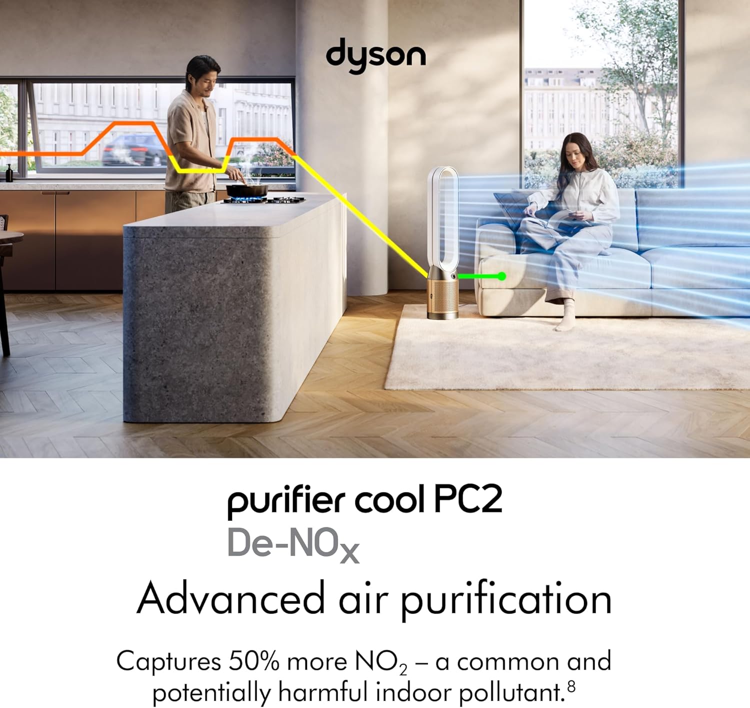 Dyson Purifier Cool PC2 De-NOx
