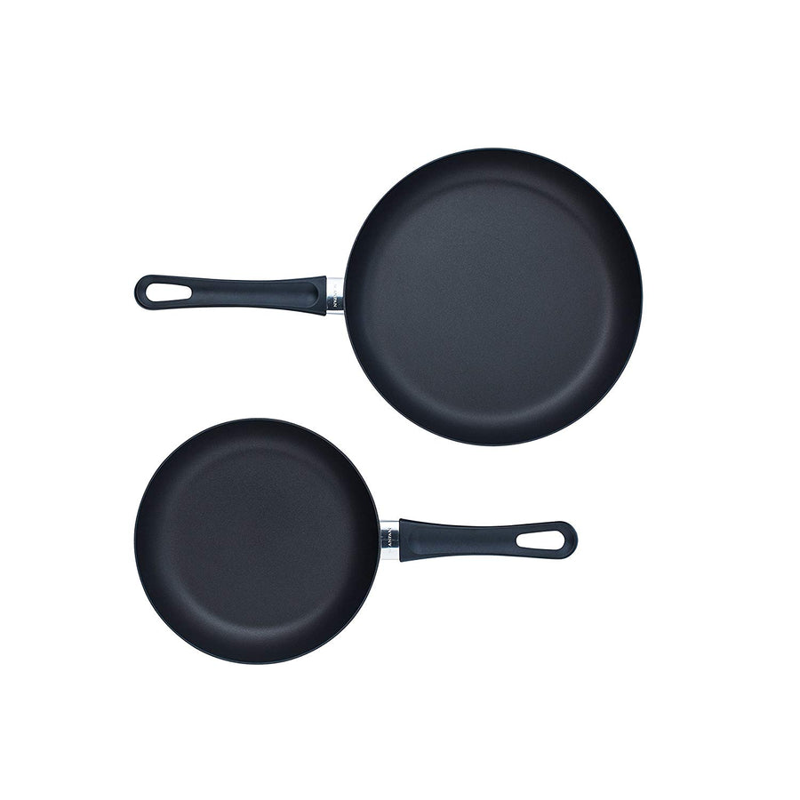 Scanpan Classic 2 Piece Fry Pan Set, Black 10202600