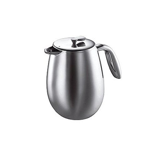 Bodum Assam Glass Tea Press with Stainless Steel Filter and Lid, 1.5-Liter,  51-Ounce