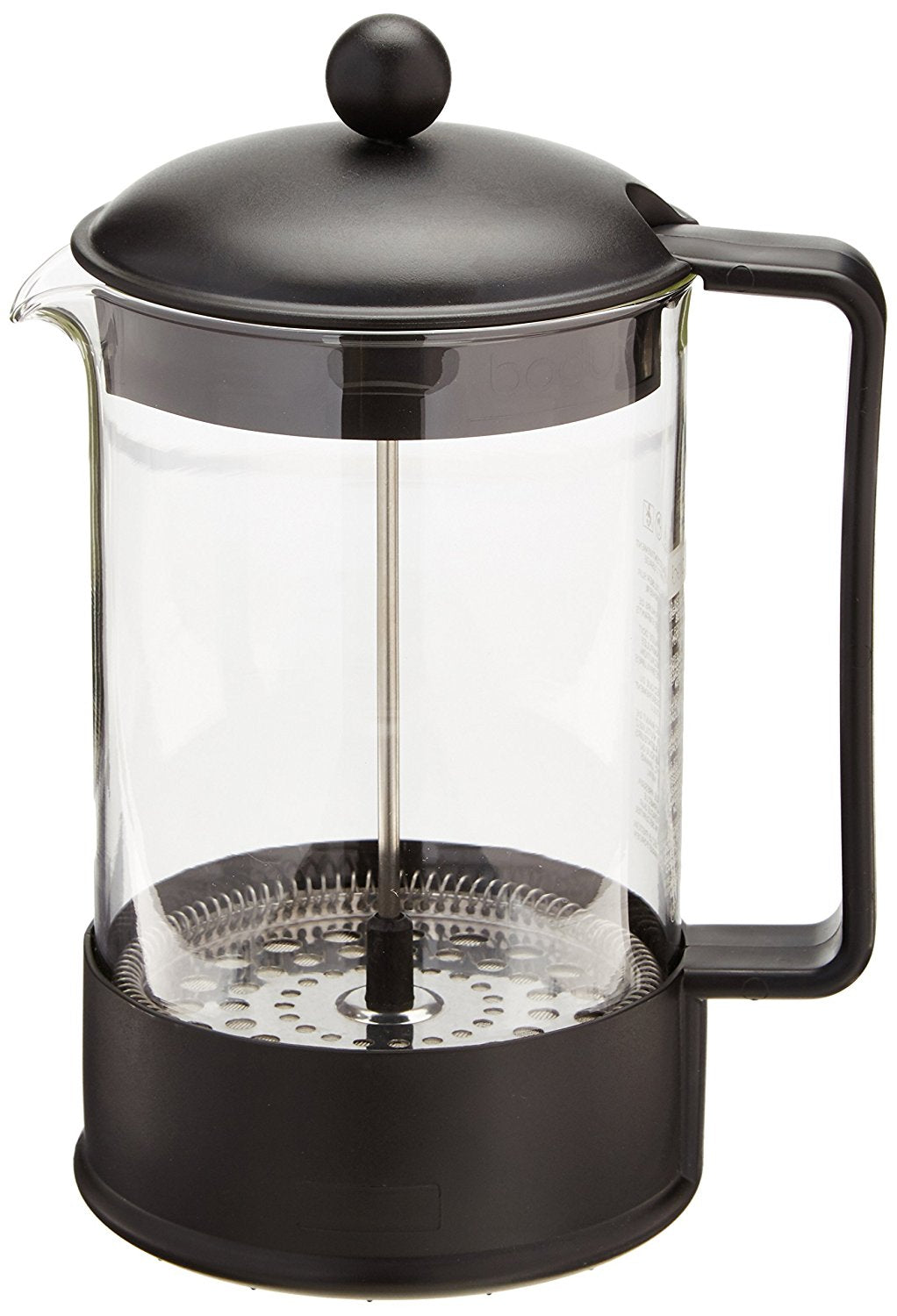 BODUM Chambord French Press Coffee Maker, 51 Ounce, Stainless Steel 