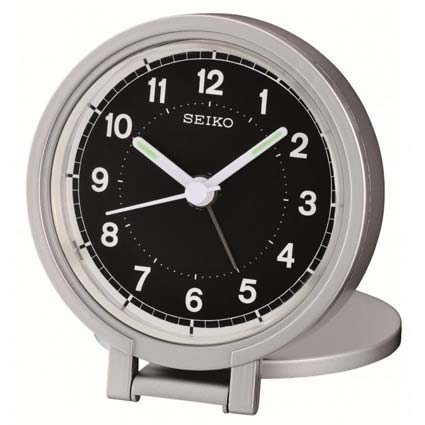 Seiko TRAVEL ALARM WITH FOLDING STAND QHT011ALH