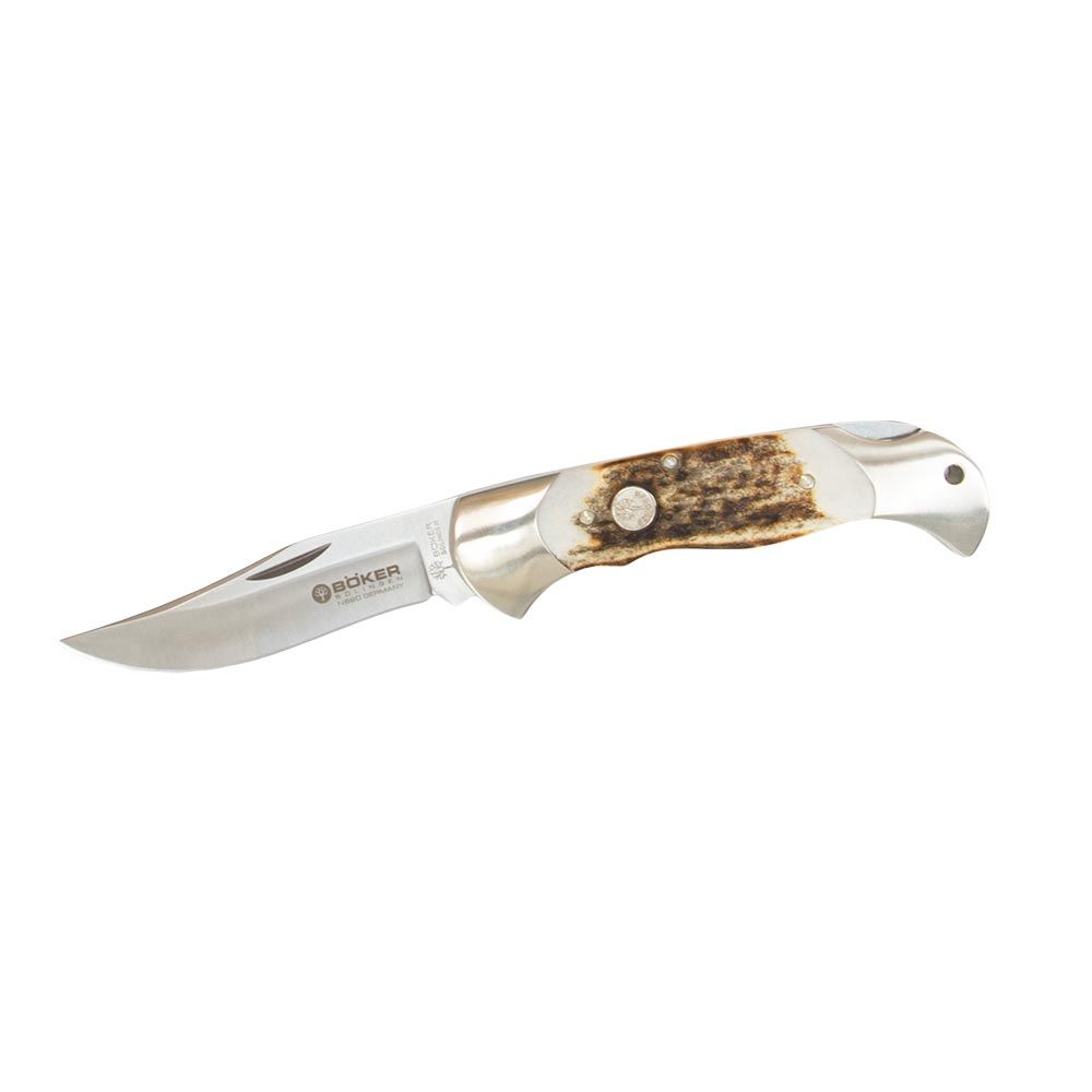 Boker Classic Pocket Knife 4" Stag Handle 112004ST
