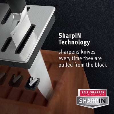 Calphalon Contemporary™ SharpIN™ 20-Piece Cutlery Set 2023115