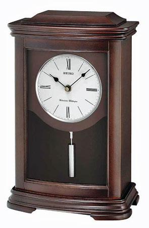 Seiko CHIME MANTEL CLOCK WITH PENDULUM QXQ013BLH