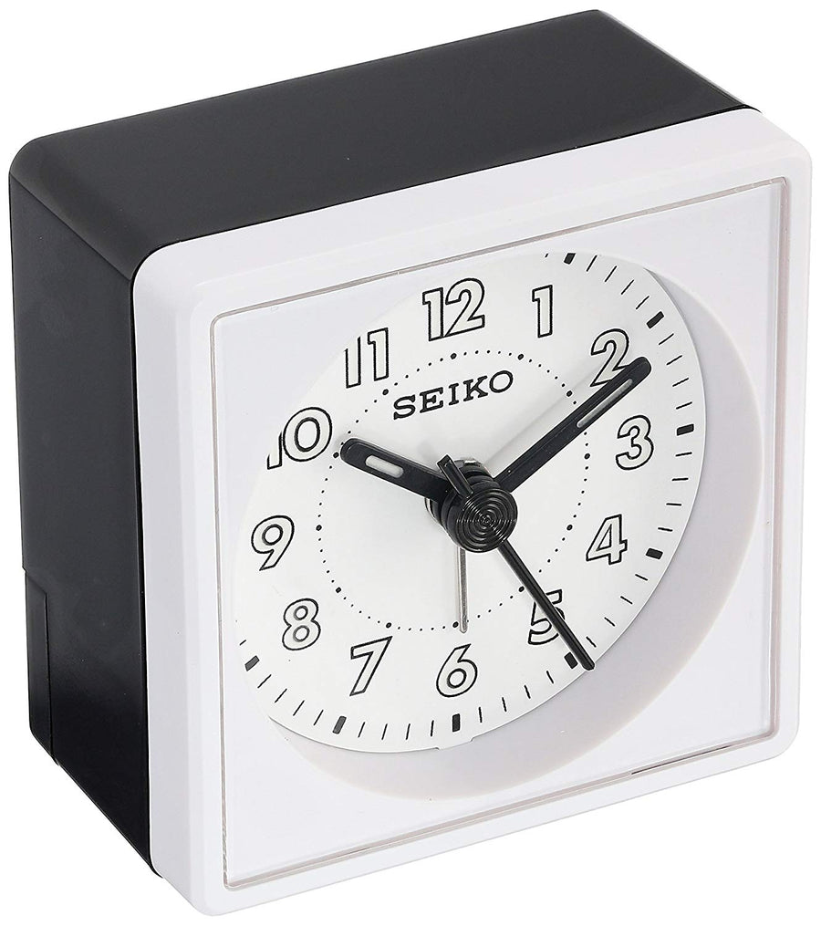 Seiko QHR020BLH Everything Digital R WAVE Clock Wooden
