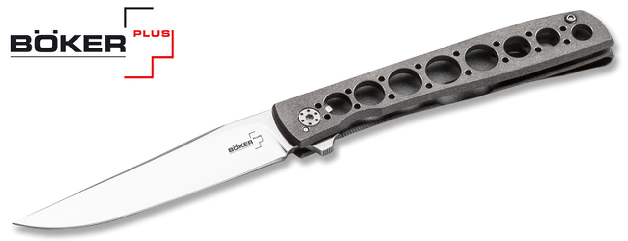 Boker Plus Urban Trapper Frame Lock Knife (3.5" Satin) 01BO730 Brad Zinker