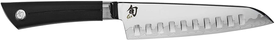 Shun Sora 7 inch Hollow Ground Santoku, Asian-Style Multi-Purpose Knife, NSF Certified, Handcrafted in Japan, VB0718