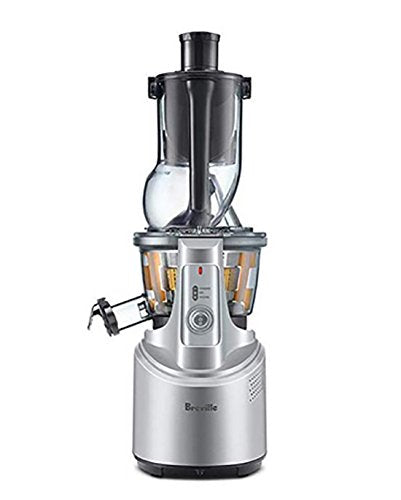 Breville Big Squeeze Slow Juicer, Silver BJS700SIL