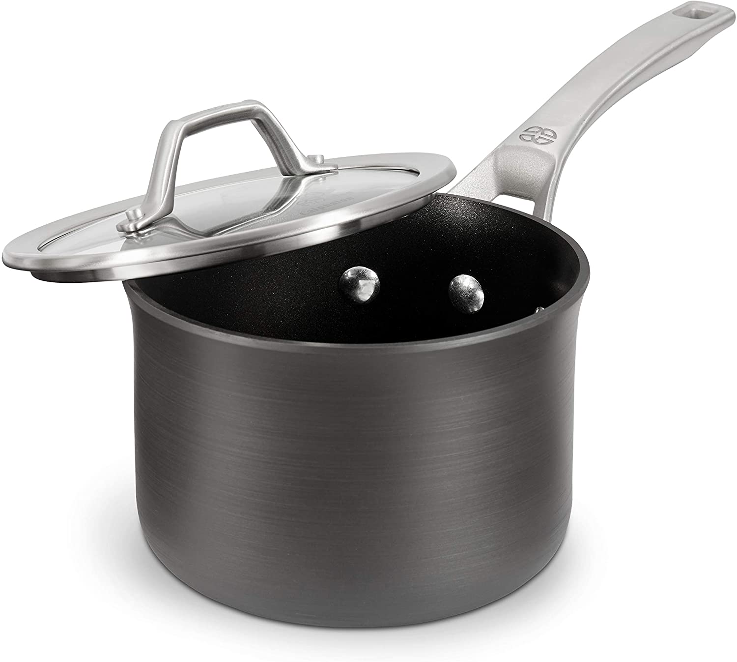 Calphalon Signature Hard-Anodized Nonstick 2-Quart Sauce Pan with Cove -  The Luxury Home Store