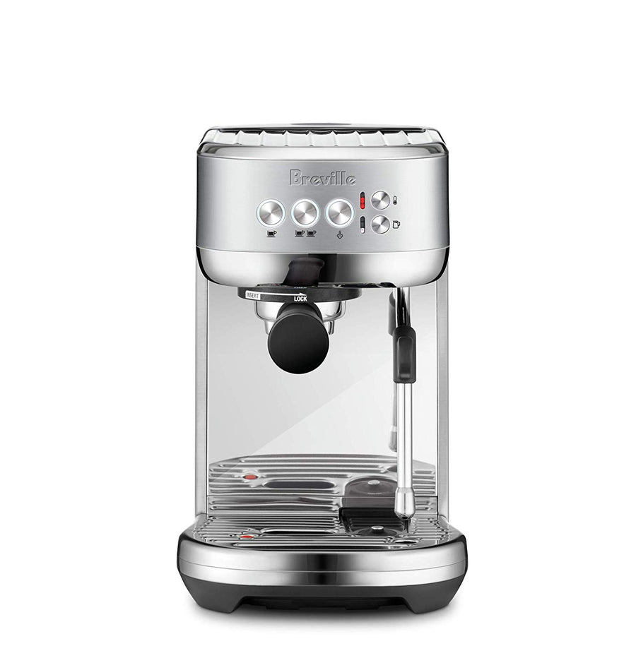 Breville Bambino Plus Espresso Machine, Brushed Stainless Steel BES500BSS