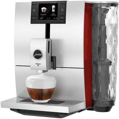 Jura ENA 8 Sunset Red Automatic Coffee Machine 15282