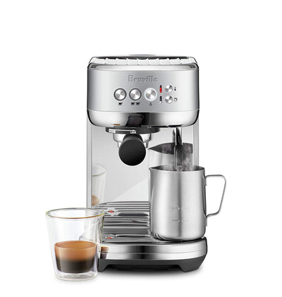Breville Bambino Plus Espresso Machine, Brushed Stainless Steel BES500BSS