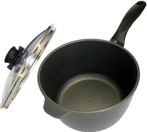 Swiss Diamond Nonstick Saucepan With Lid 2.2QT, 3.2QT