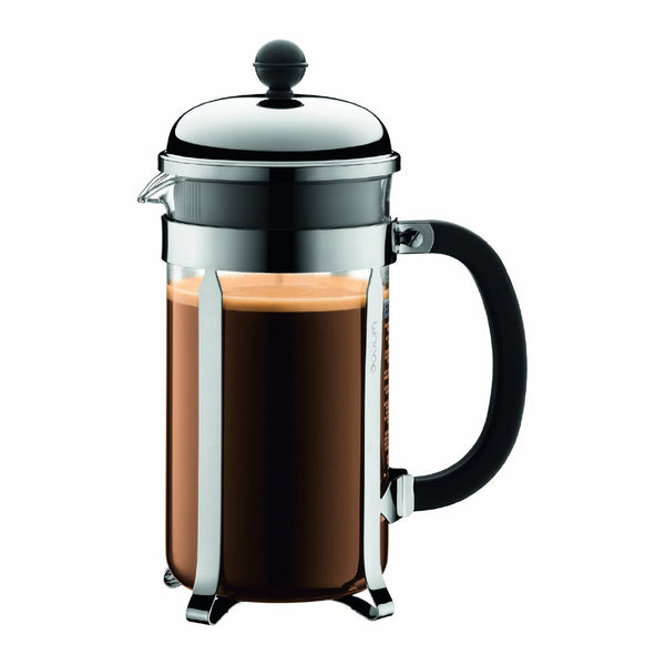 Bodum Brazil 12-Cup Black French Press Coffee Maker 1552-01US