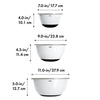 OXO Good Grips 3-Piece Stainless-Steel Mixing Bowl Set 1107600