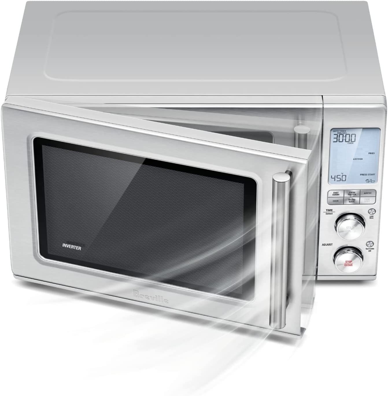 Breville BMO870BSS1BUC1 Combi Wave 3 in 1, Brushed Stainless Steel
