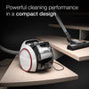 Miele Boost CX1 PowerLine SNRF0 Bagless Canister Vacuum Cleaner, Lotus White, Lightweight, Compact And Corded With Hygiene AirClean filter