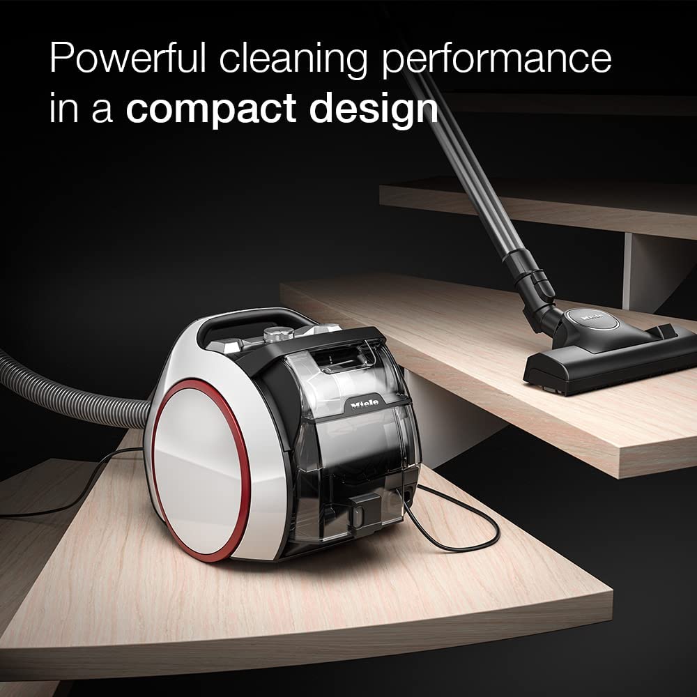 Miele Complete C3 Cat & Dog Powerline Canister Vacuum (Lotus White