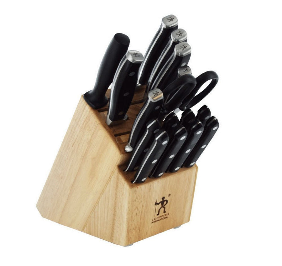 J.A. HENCKELS INTERNATIONAL Forged Premio 17-Piece Block Knife Set