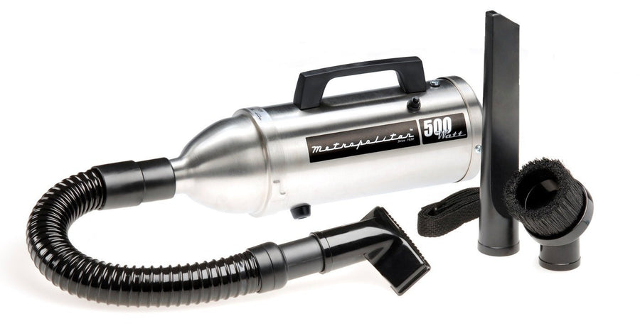 MetroVac Professional 500 Watt Stainless Steel Hand Vac VM6BS500