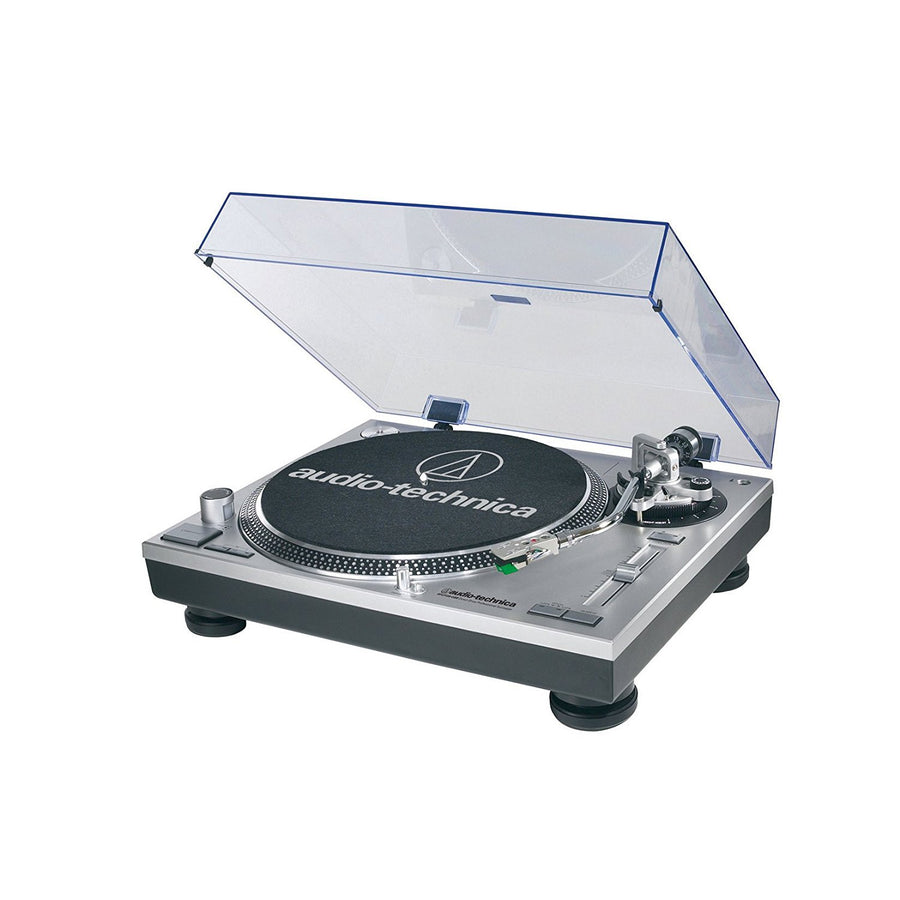Audio-Technica AT-LP120-USB Direct-Drive Professional Turntable in Silver