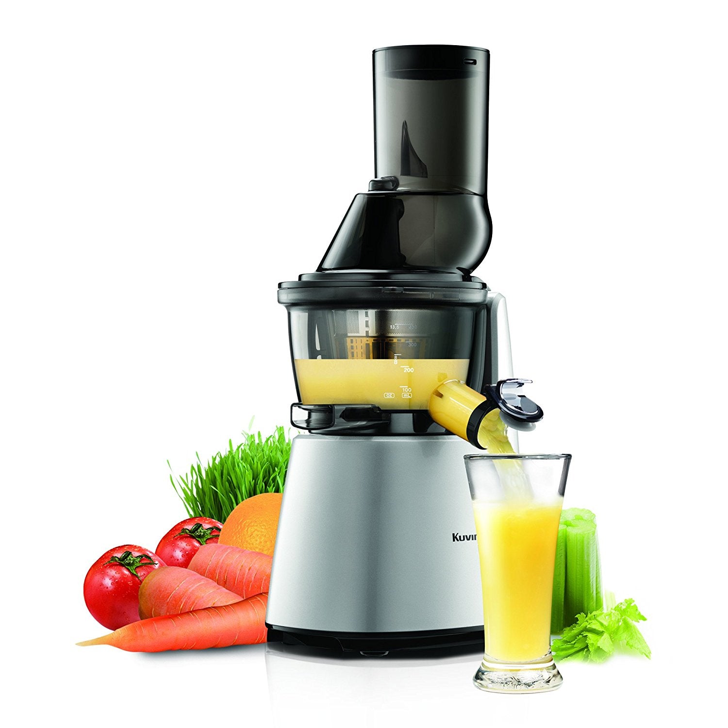 Kuvings BPA-Free C7000S Whole Slow Juicer Elite, Silver